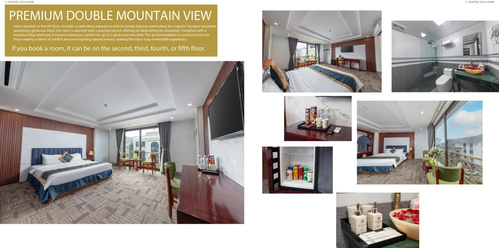 Central Sapa Charm Hotel سابا المظهر الخارجي الصورة