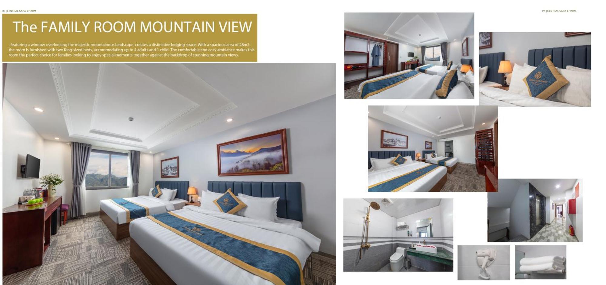 Central Sapa Charm Hotel سابا المظهر الخارجي الصورة