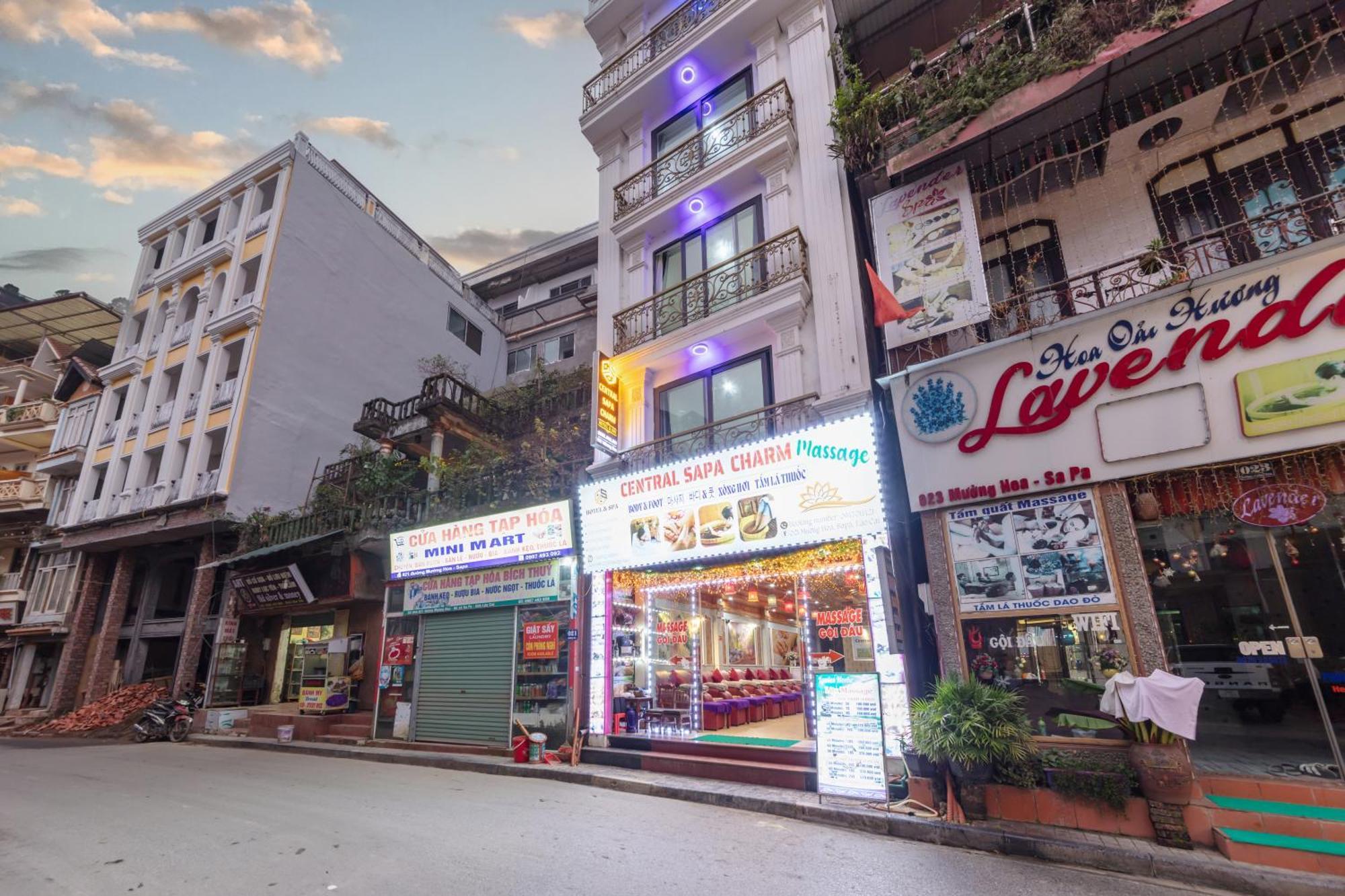 Central Sapa Charm Hotel سابا المظهر الخارجي الصورة