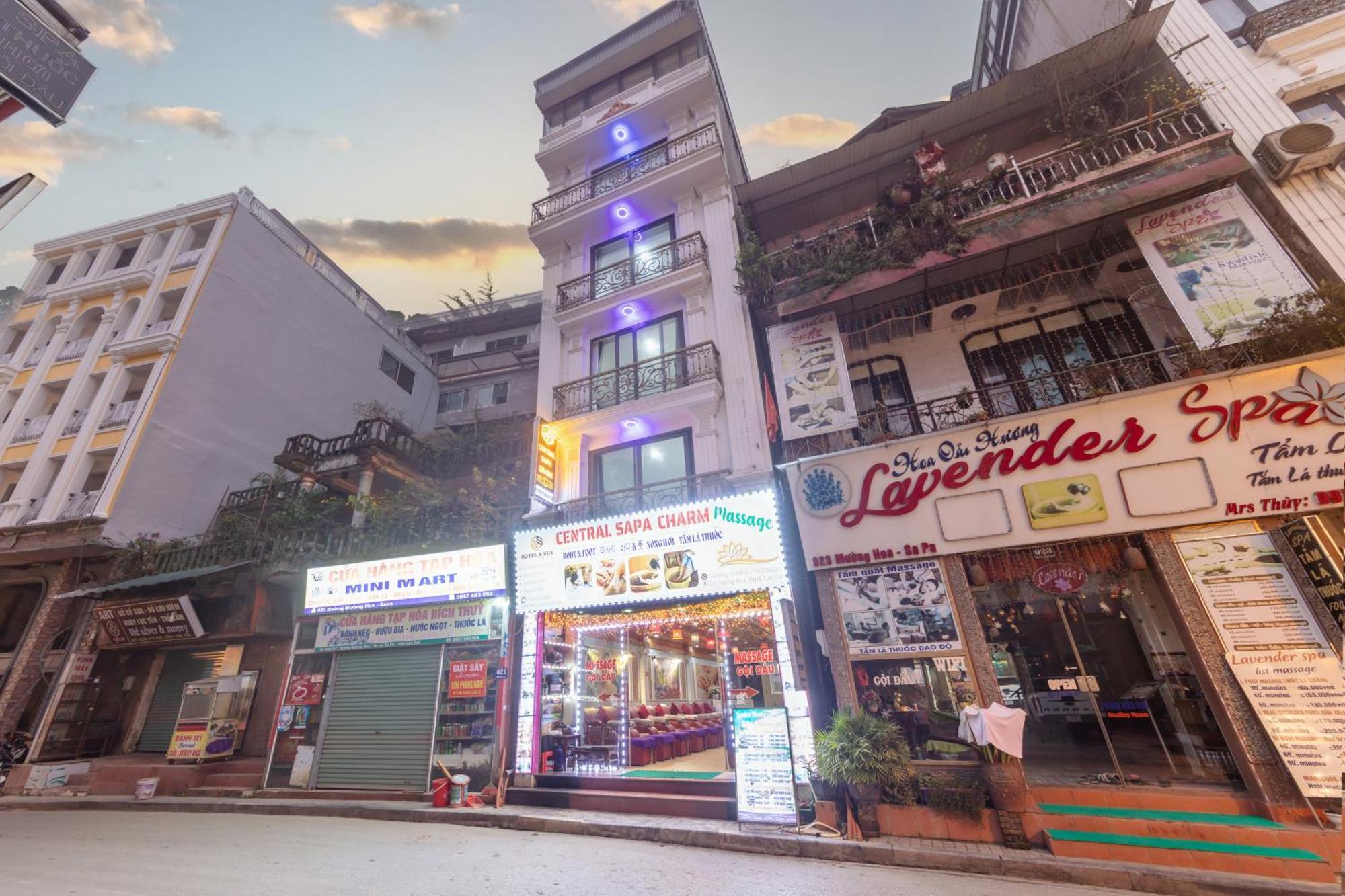 Central Sapa Charm Hotel سابا المظهر الخارجي الصورة