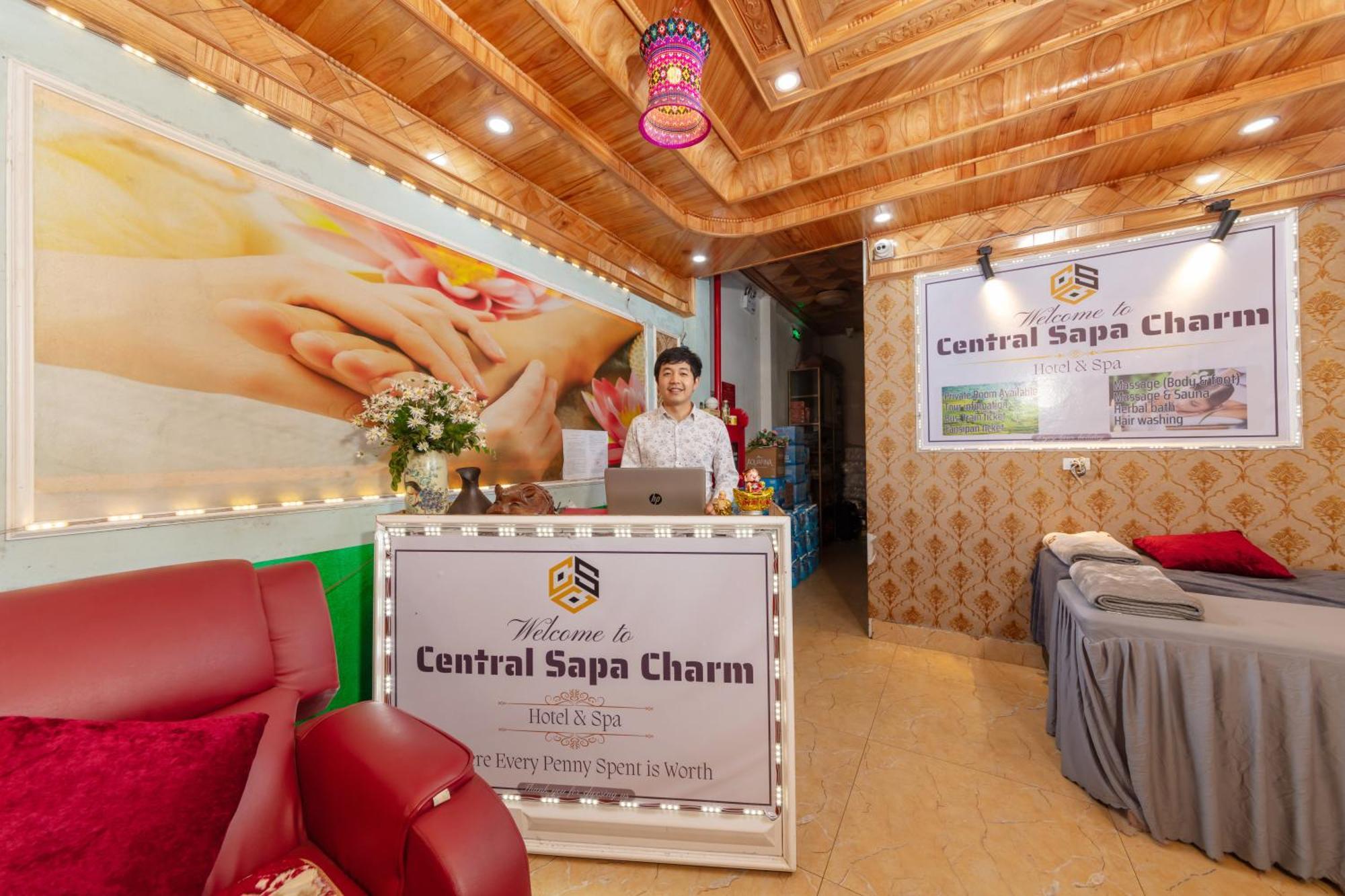 Central Sapa Charm Hotel سابا المظهر الخارجي الصورة